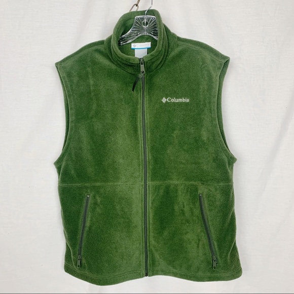 Columbia Other - Columbia Green Fleece Vest